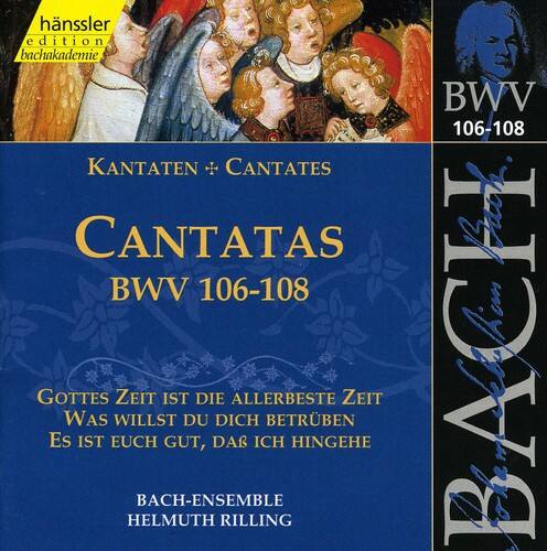 Helmuth Rilling - Sacred Cantatas BWV 106-108  - COMPACT DISCS