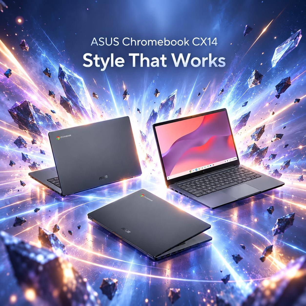 ASUS Chromebook CX14  
Style That Works