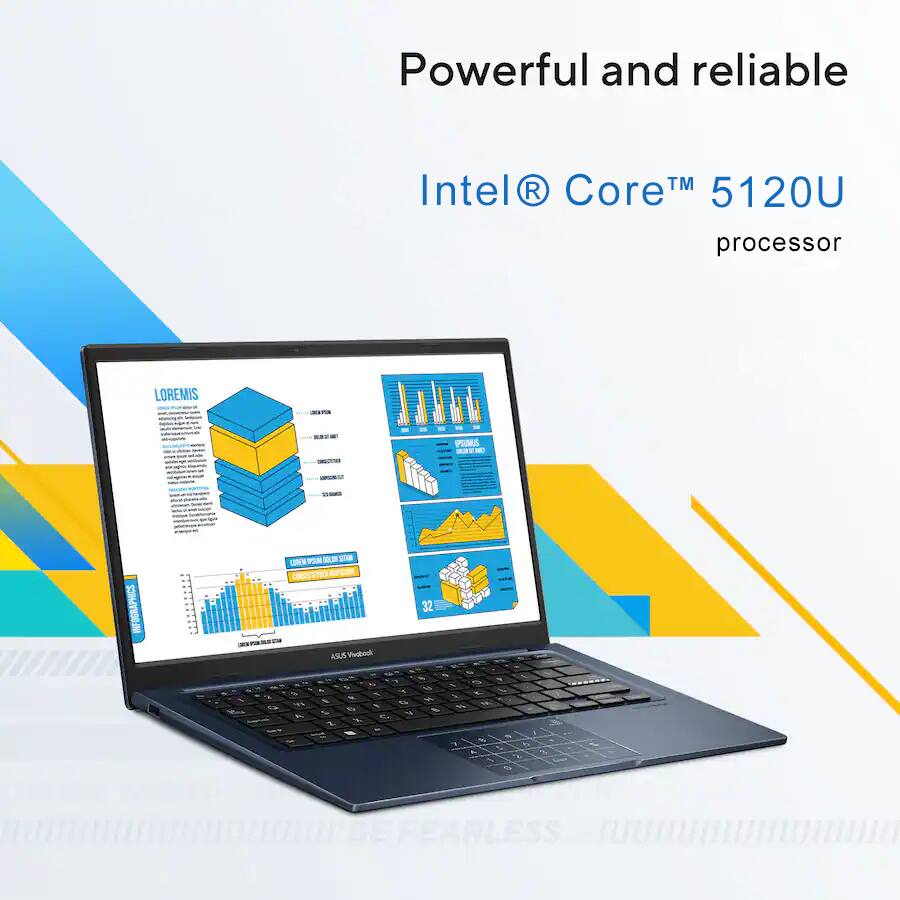 Powerful and reliable Intel Core™ 5120U processor
