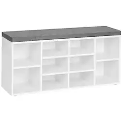 Cloud White + Dove Gray 10 cubbies