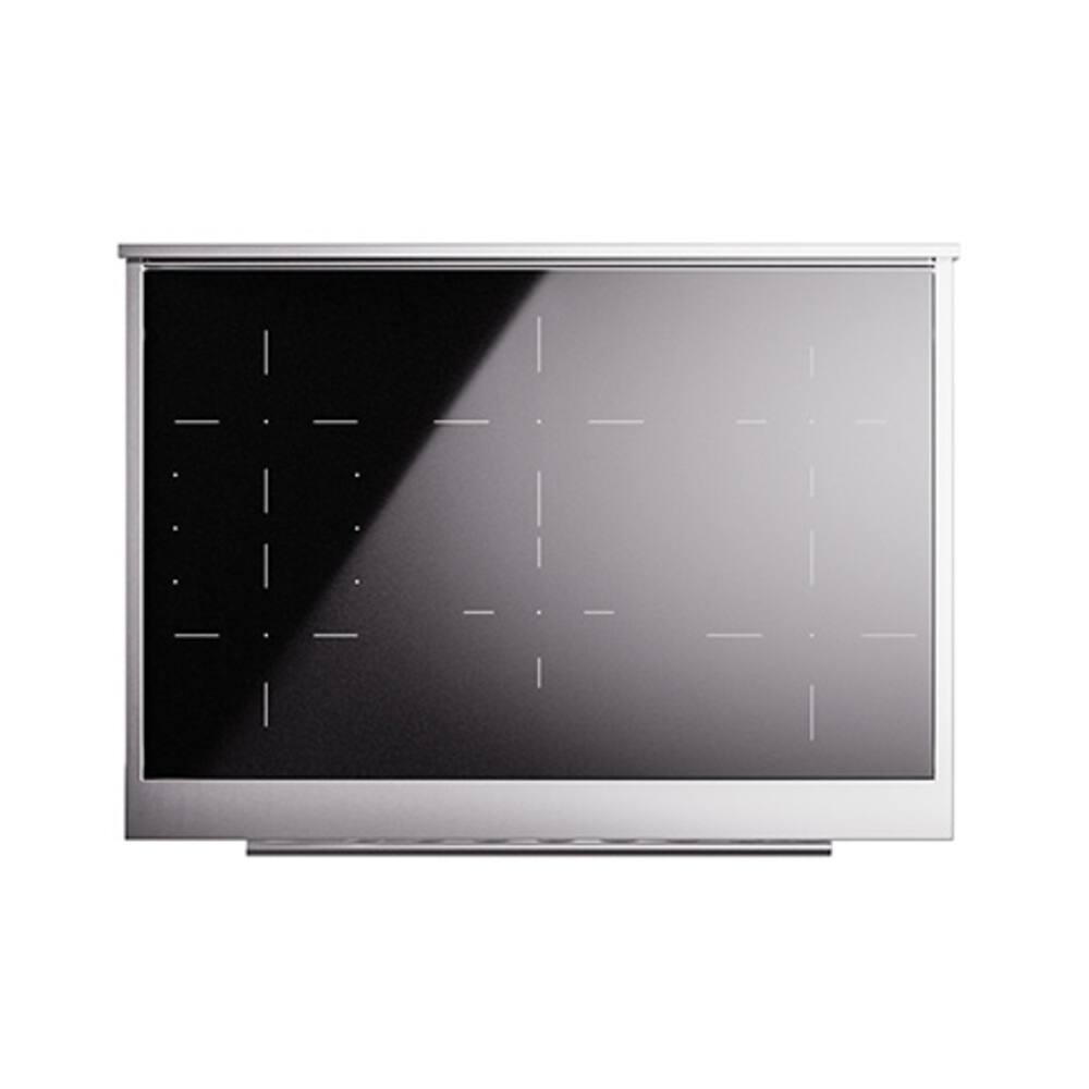 Alt View 5. ILVE - ILVE Professional Plus II 36 inch Induction Range with 6 Induction Elements (White) - White.