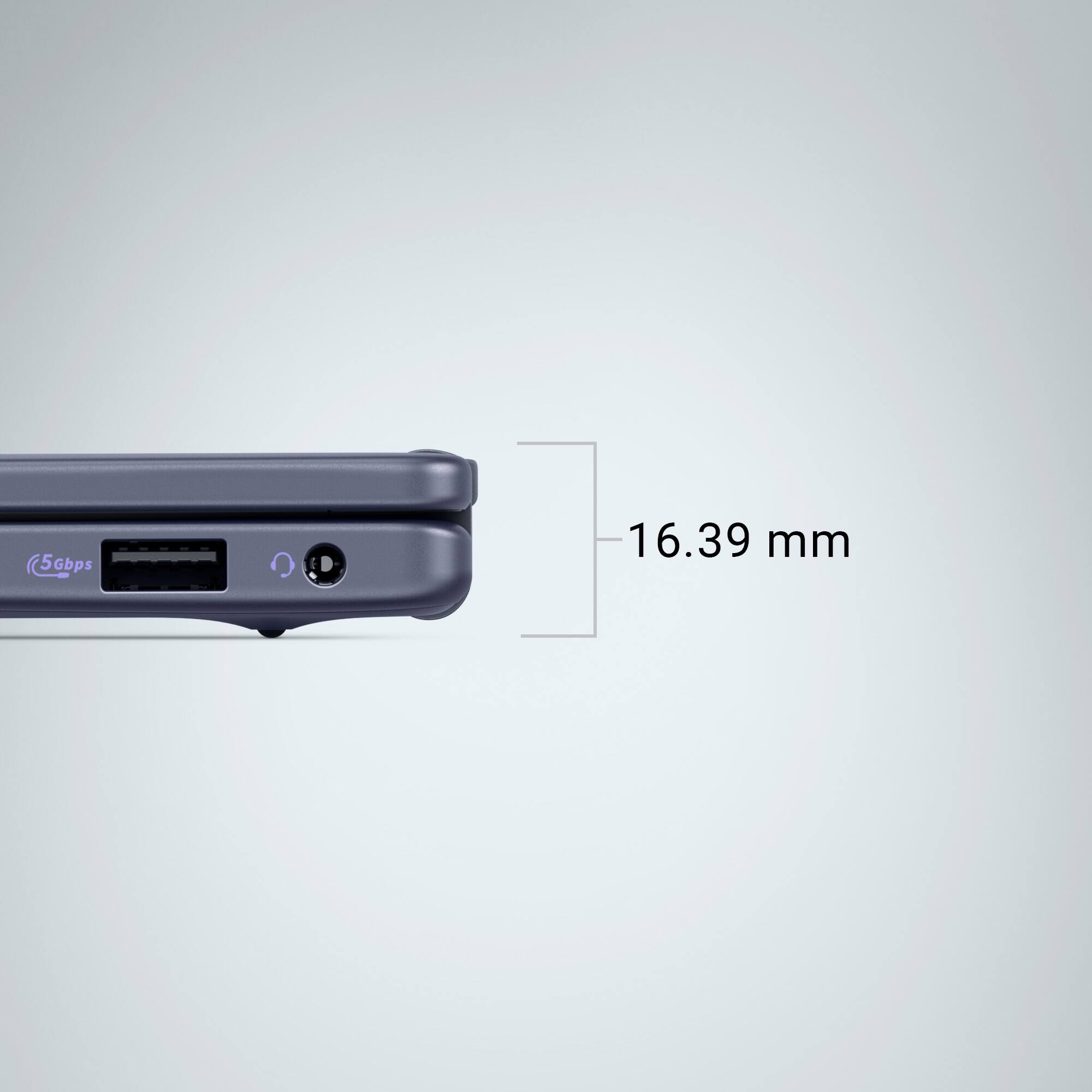 The text on the image reads "5Gbps 16.39mm."