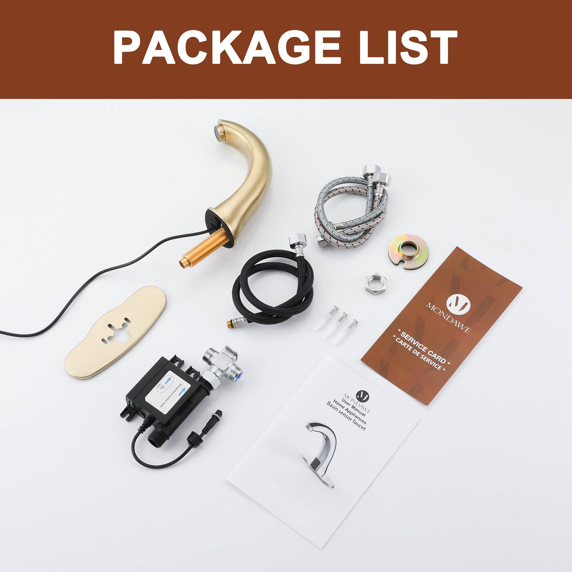 PACKAGE LIST

- IP 777 User Manual
- 30 V Basin Home Appliances
- MONDAWE
- Service Card