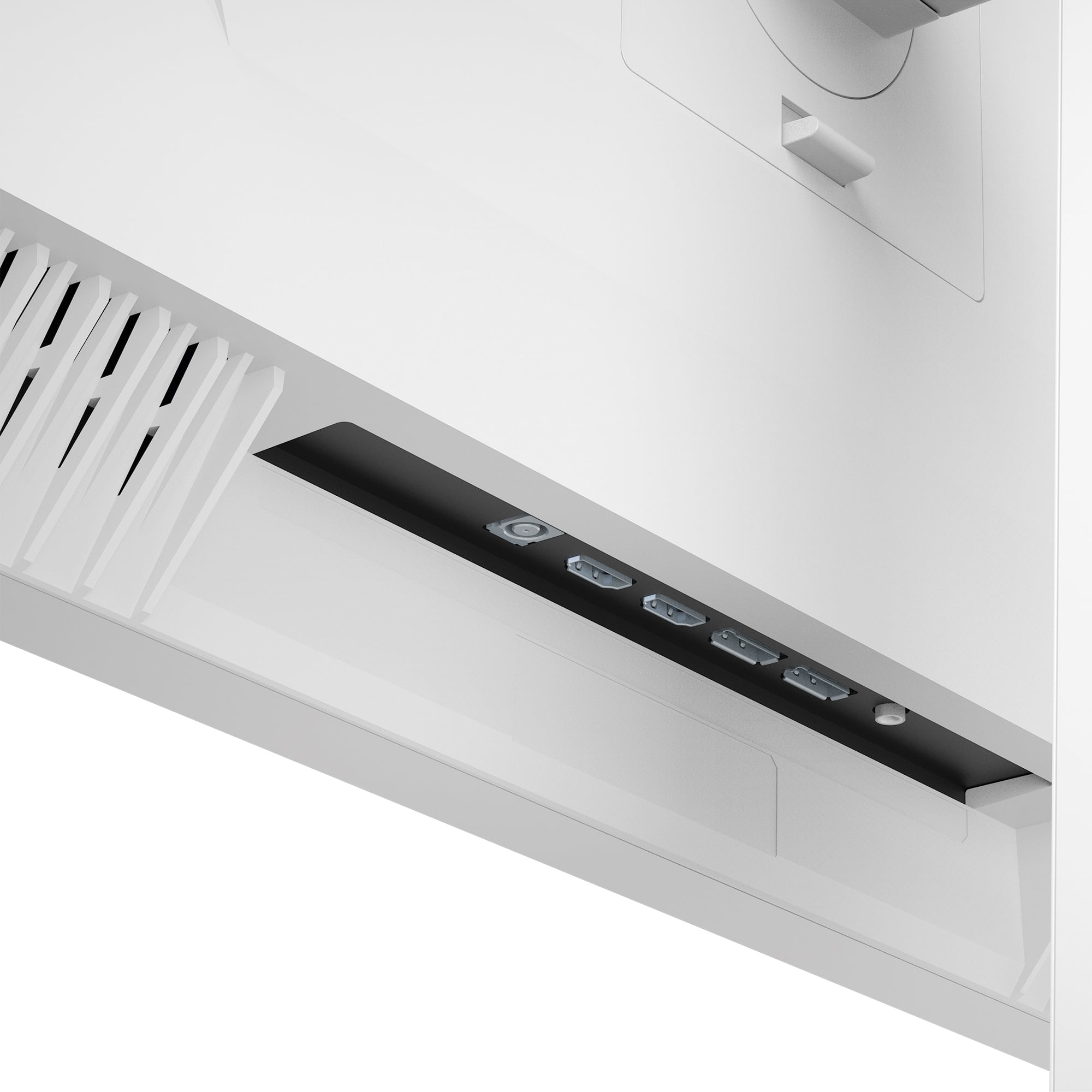 Alt View 3. Mobile Pixels - 27-In. LED Gaming Monitor - White.