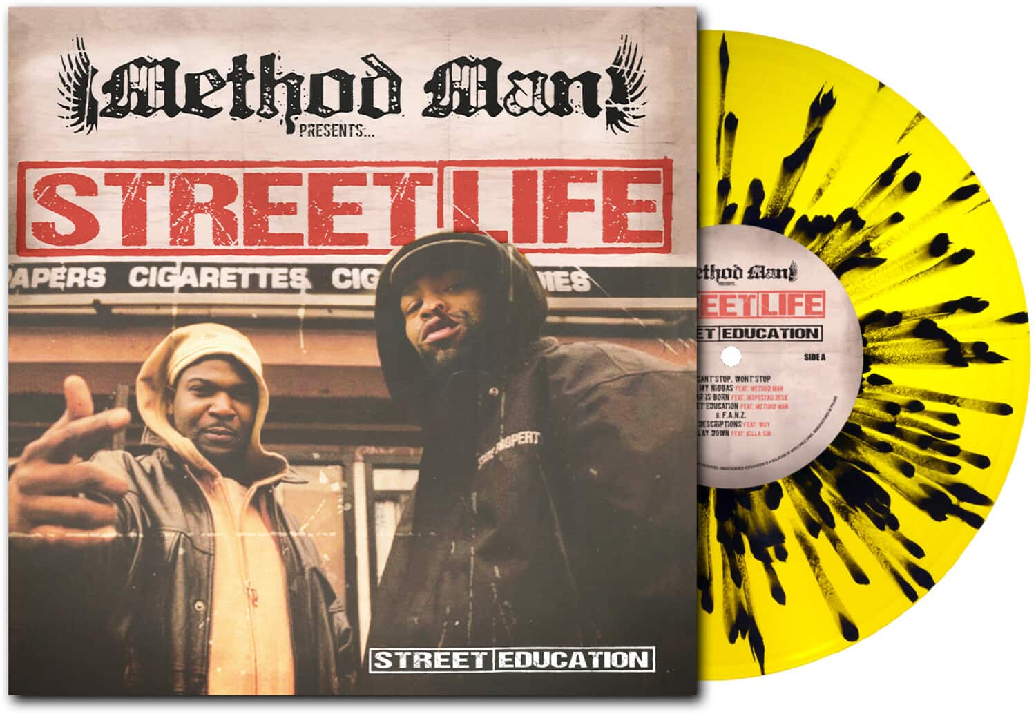 Method Man - Street Education 20th Anniversary Edition - Limited Deluxe Edition Yellow & Black - VINYL LP price history on PriceWatchPro
