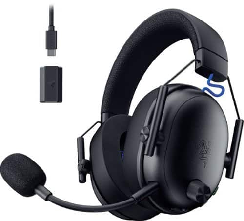 Razer - BlackShark V3 Wireless Over-the-Ear Gaming Headset for Playstation, PC, Mac, Nintendo Switch, Smartphone - Black
