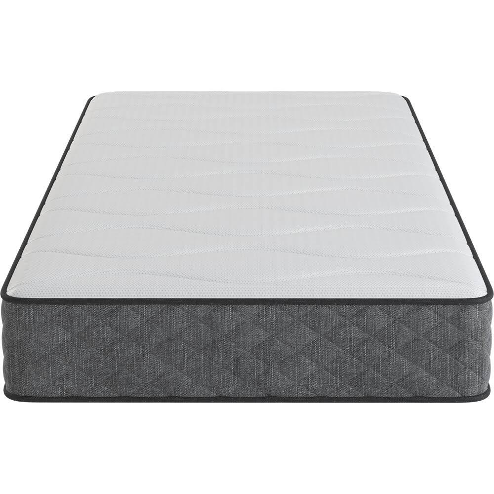 Front. Sherwood - Modinest 8'' Pillow Top Mattress - Queen - Gray.