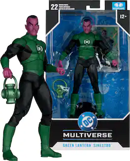 McFarlane Toys - DC Multiverse Green Lantern Sinestro (Green Lantern Corps 1) 7.2" Action Figure