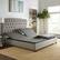 Alt View 7. Boyd Sleep - Zero-Clearance Power Adjustable Bed Base with Massage, Queen - Grey.