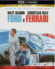 Front. Ford V Ferrari - 4K Blu-Ray.