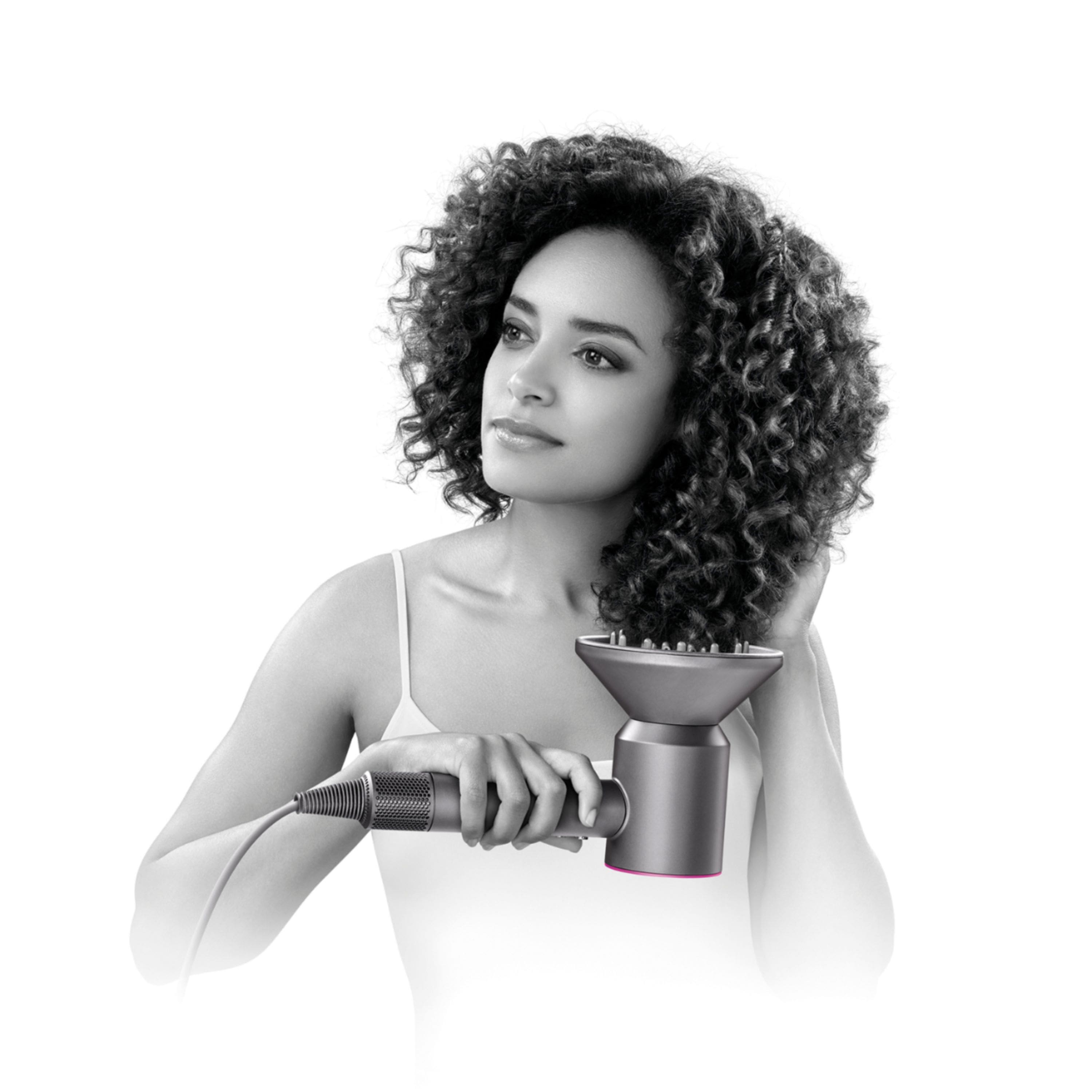 Alt View 15. Dyson - Supersonic Holiday Edition Hair Dryer - Fuchsia/Iron.