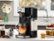 Alt View Zoom 15. Gourmia - Single Serve K-Cup Pod Coffee Maker with Built-In Frother - Black/Stainless Steel.