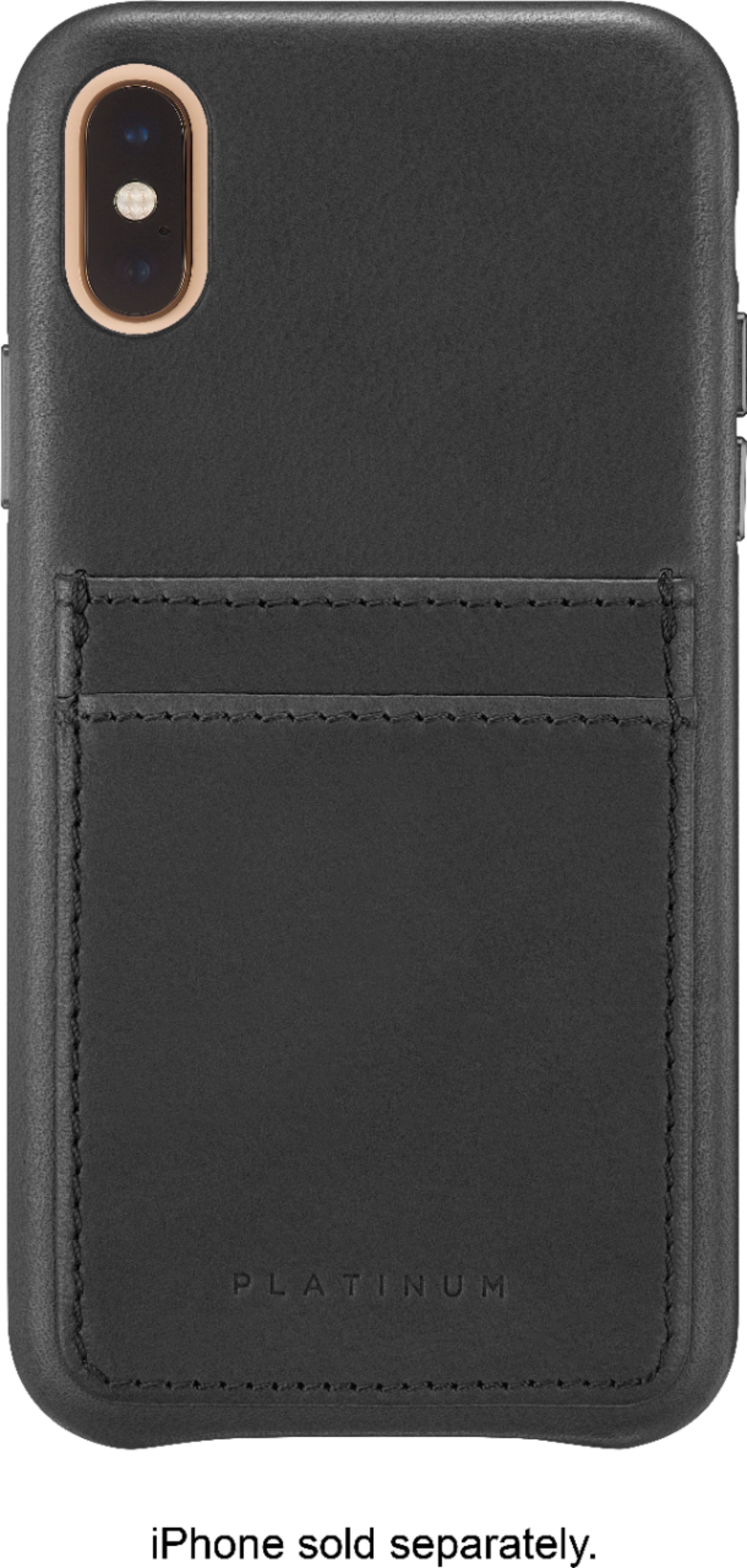 Best Buy: Platinum™ Leather Wallet Case for Apple® iPhone® 11 Pro