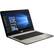 Left. ASUS - VivoBook F441BA 14" Laptop - AMD A9-Series - 8GB Memory - AMD Radeon R5 - 256GB Solid State Drive - Gold, Chocolate Black.