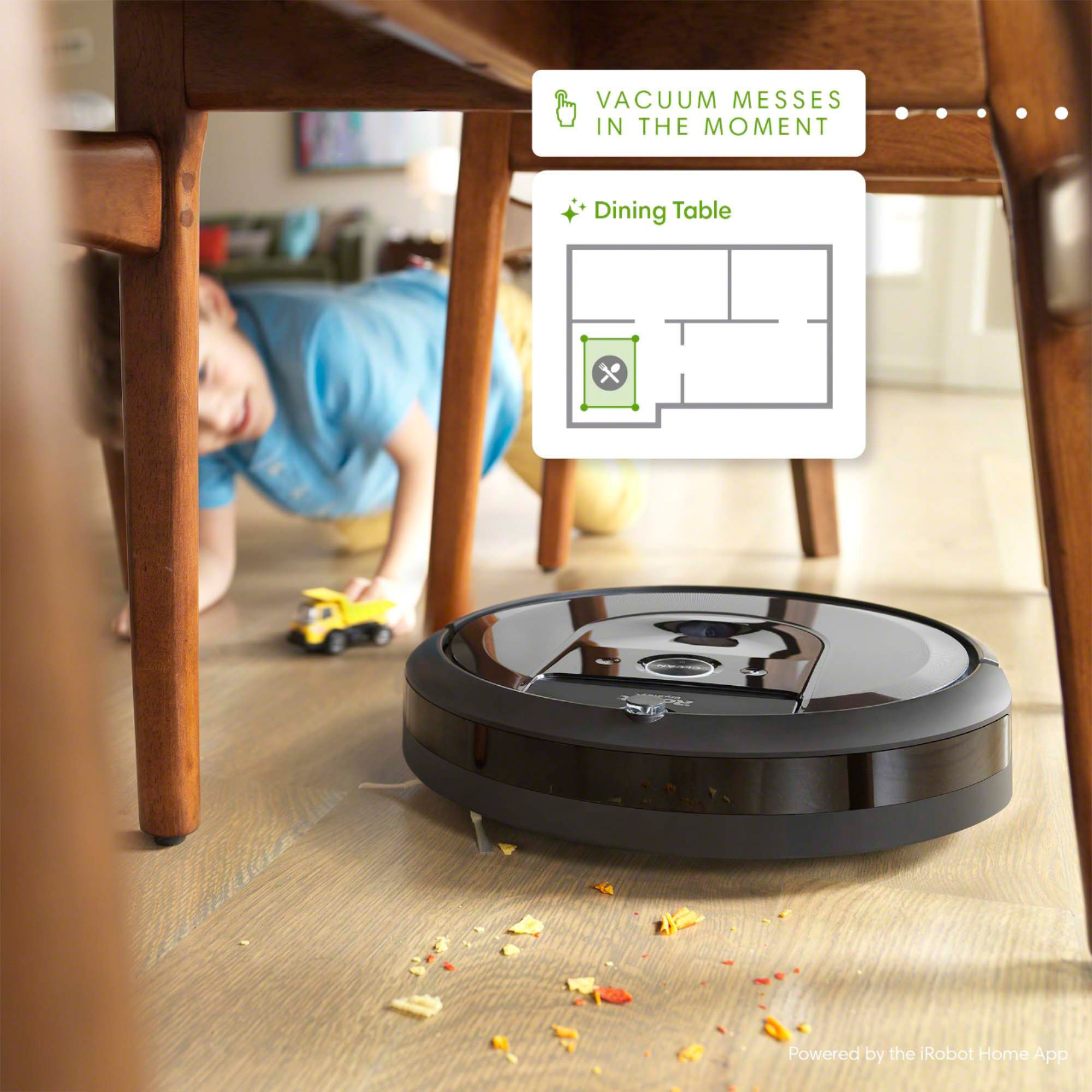 Best Buy: iRobot Roomba i7 Wi-Fi Connected Robot Vacuum Charcoal I715020