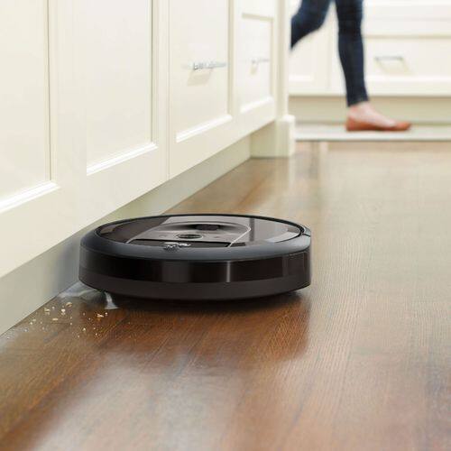 Alt View 19. iRobot - Roomba i7 Wi-Fi Connected Robot Vacuum - Charcoal.