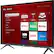 Left. TCL - 32" Class 3-Series LED Full HD Smart Roku TV - Black.