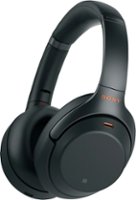Sony - WH-1000XM3 Wireless Noise Cancelling Over-the-Ear Headphones with Google Assistant - Black - Angle_Zoom