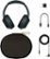 Alt View Zoom 19. Sony - WH-1000XM3 Wireless Noise Cancelling Over-the-Ear Headphones with Google Assistant - Black.