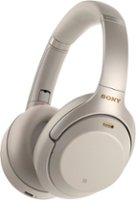 Sony - WH-1000XM3 Wireless Noise Cancelling Over-the-Ear Headphones with Google Assistant - Silver - Angle_Zoom