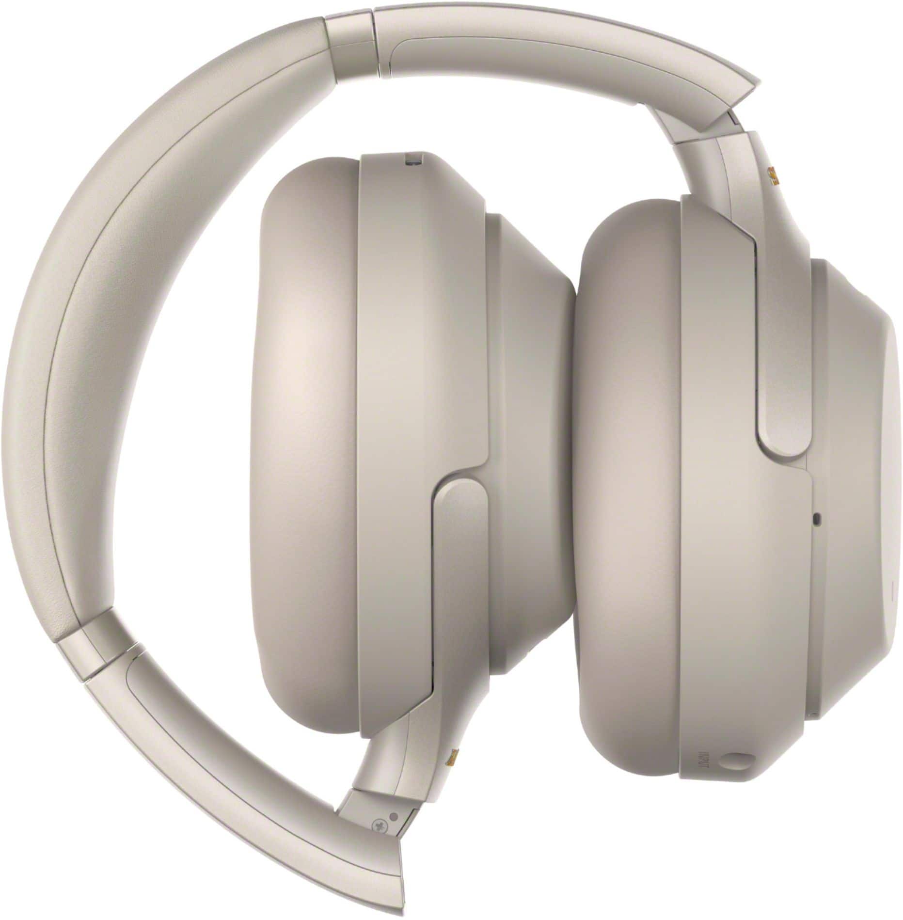Alt View 16. Sony - WH-1000XM3 Wireless Noise Cancelling Over-the-Ear Headphones with Google Assistant - Silver.