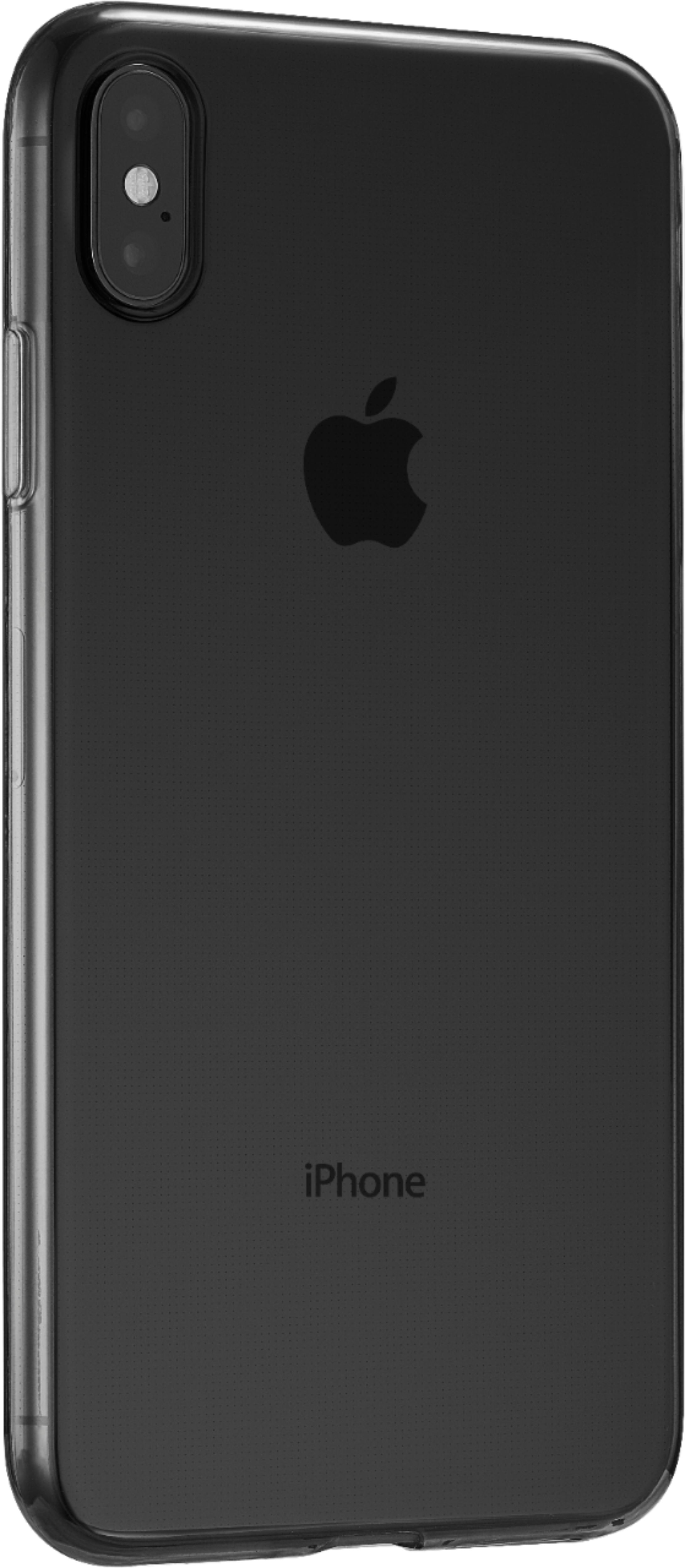 Best Buy: Dynex™ Ultrathin Case for Apple® iPhone® XS Max Black/Semi ...
