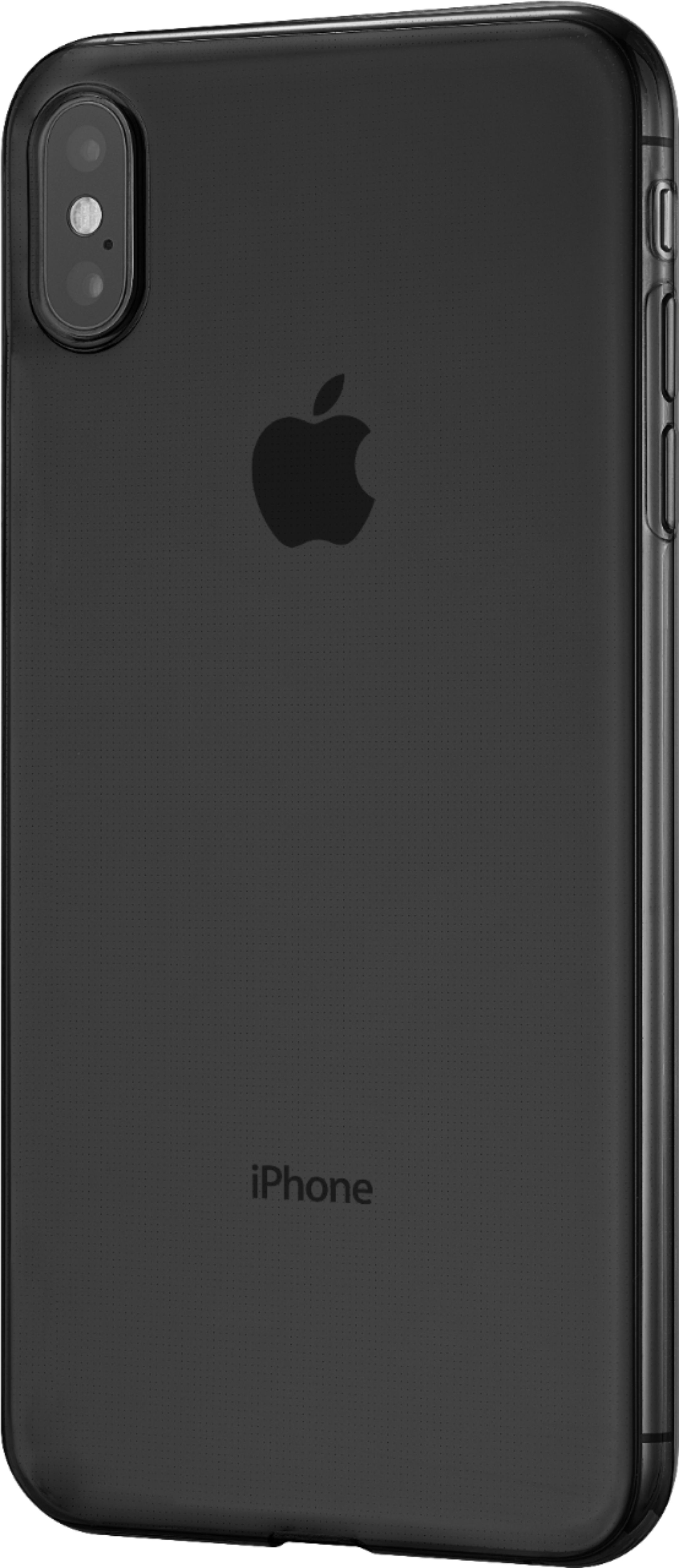 Best Buy: Dynex™ Ultrathin Case for Apple® iPhone® XS Max Black/Semi ...