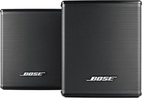 Bose - Surround Speakers 120-Watt Wireless Home Theater Speakers (Pair) - Black - Front_Zoom