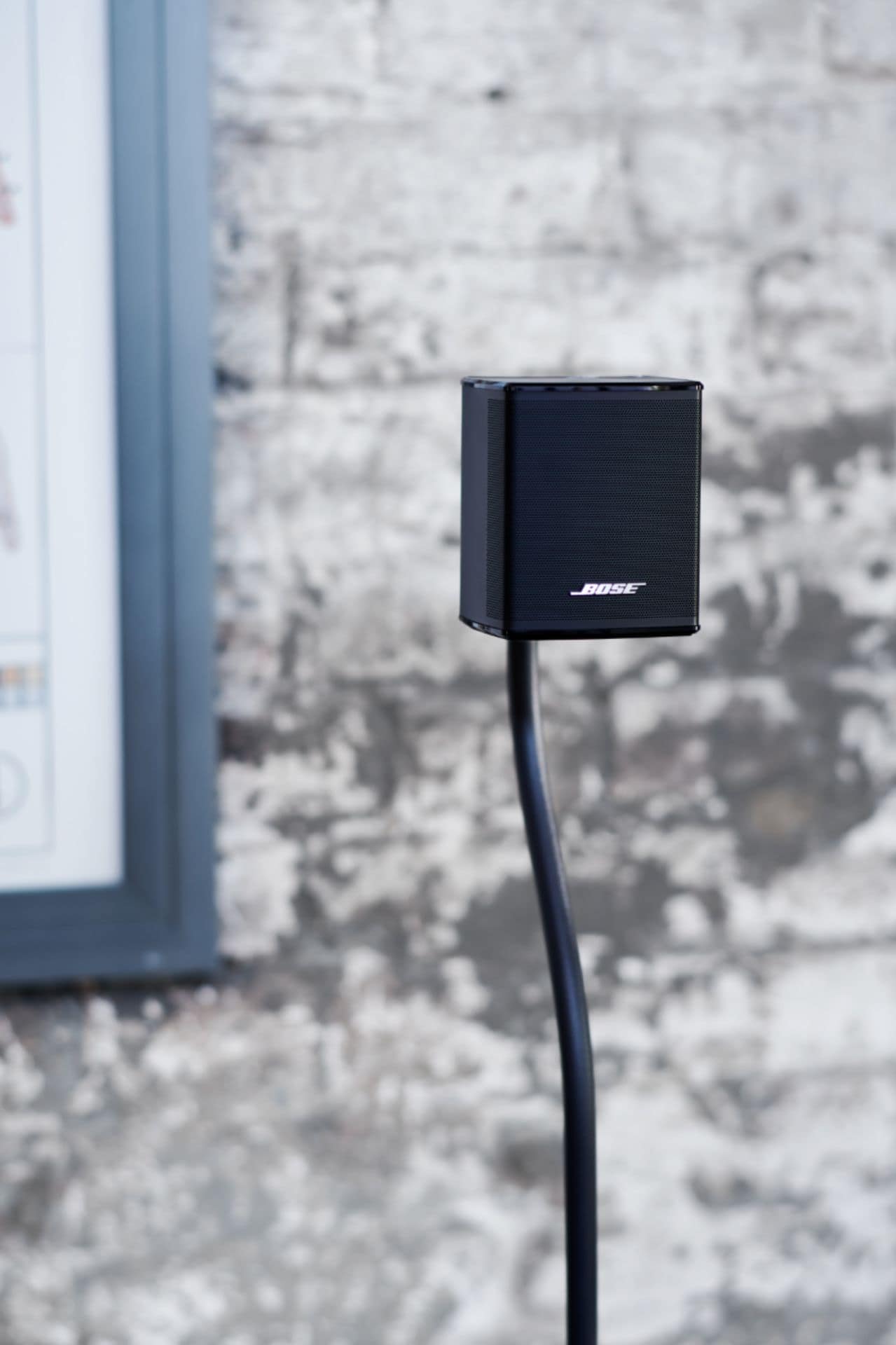 Alt View 14. Bose - Surround Speakers 120-Watt Wireless Home Theater Speakers (Pair) - Black.