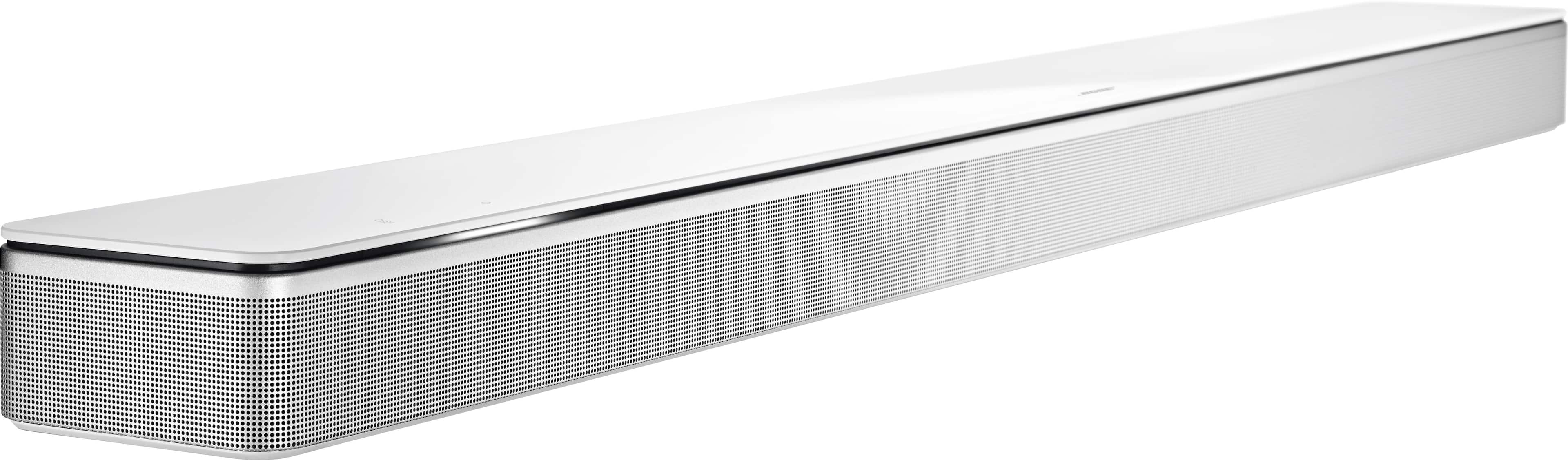 Angle. Bose - Smart Soundbar 700 with Voice Assistant - Artic White.