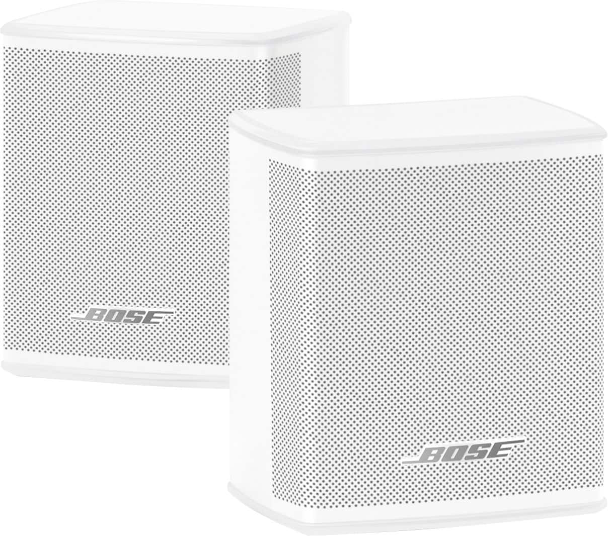 Alt View 11. Bose - Surround Speakers 120-Watt Wireless Home Theater Speakers (Pair) - White.