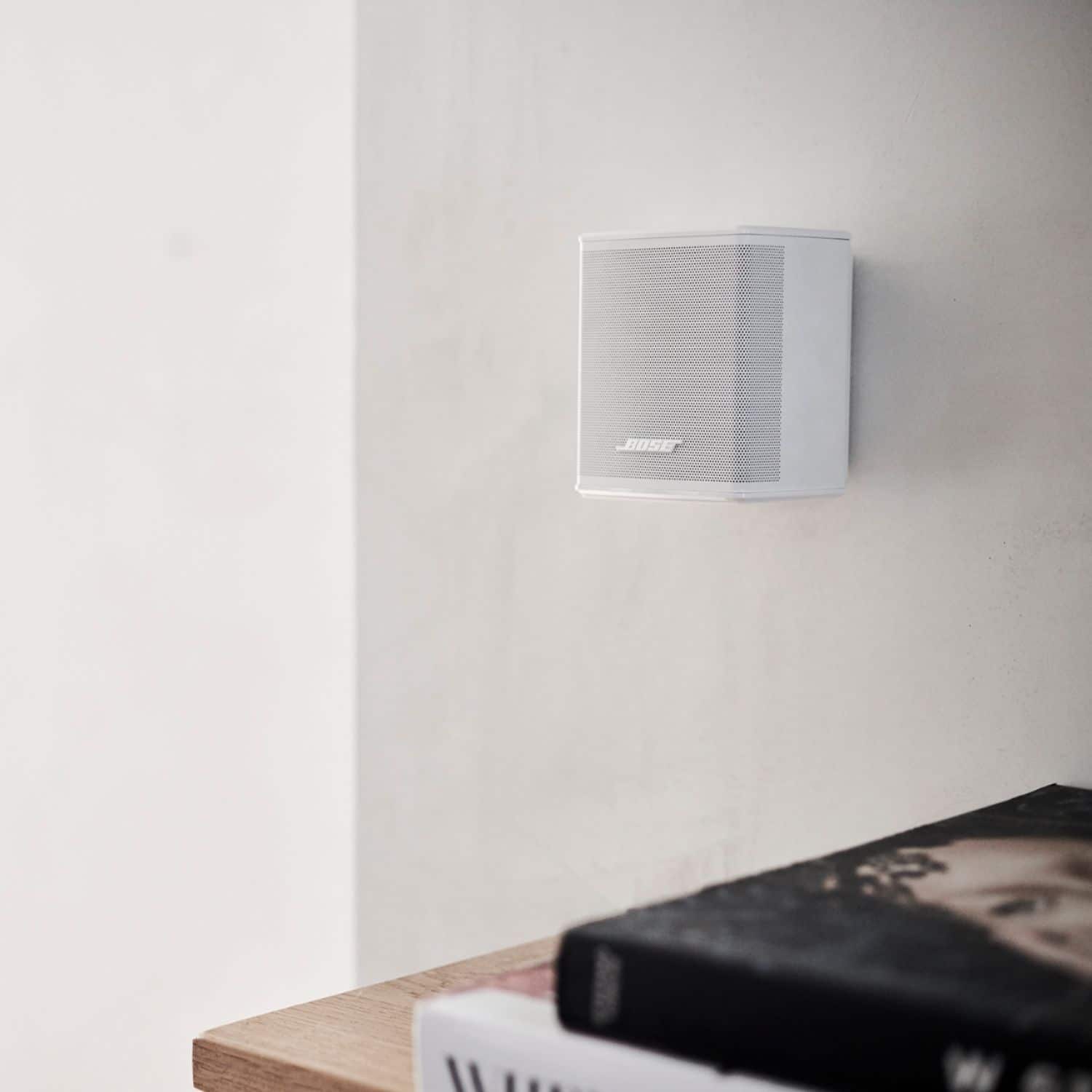 Alt View 17. Bose - Surround Speakers 120-Watt Wireless Home Theater Speakers (Pair) - White.