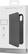 Alt View 12. Platinum™ - Leather Folio Case for Apple® iPhone® XR - Charcoal.