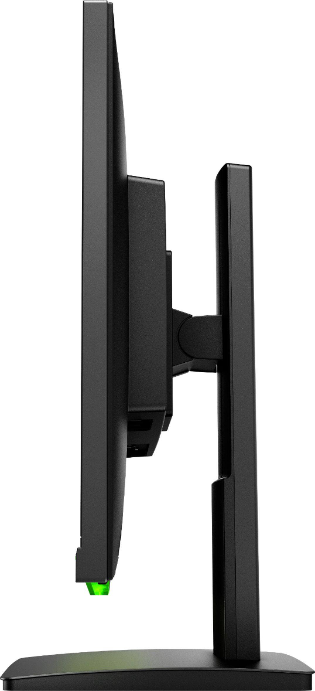 Alt View 1. HP - 25x 24.5" LED FHD Monitor (HDMI) - Gray/Green.