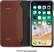 Alt View 2. Platinum™ - Leather Folio Case for Apple® iPhone® XR - Bourbon.