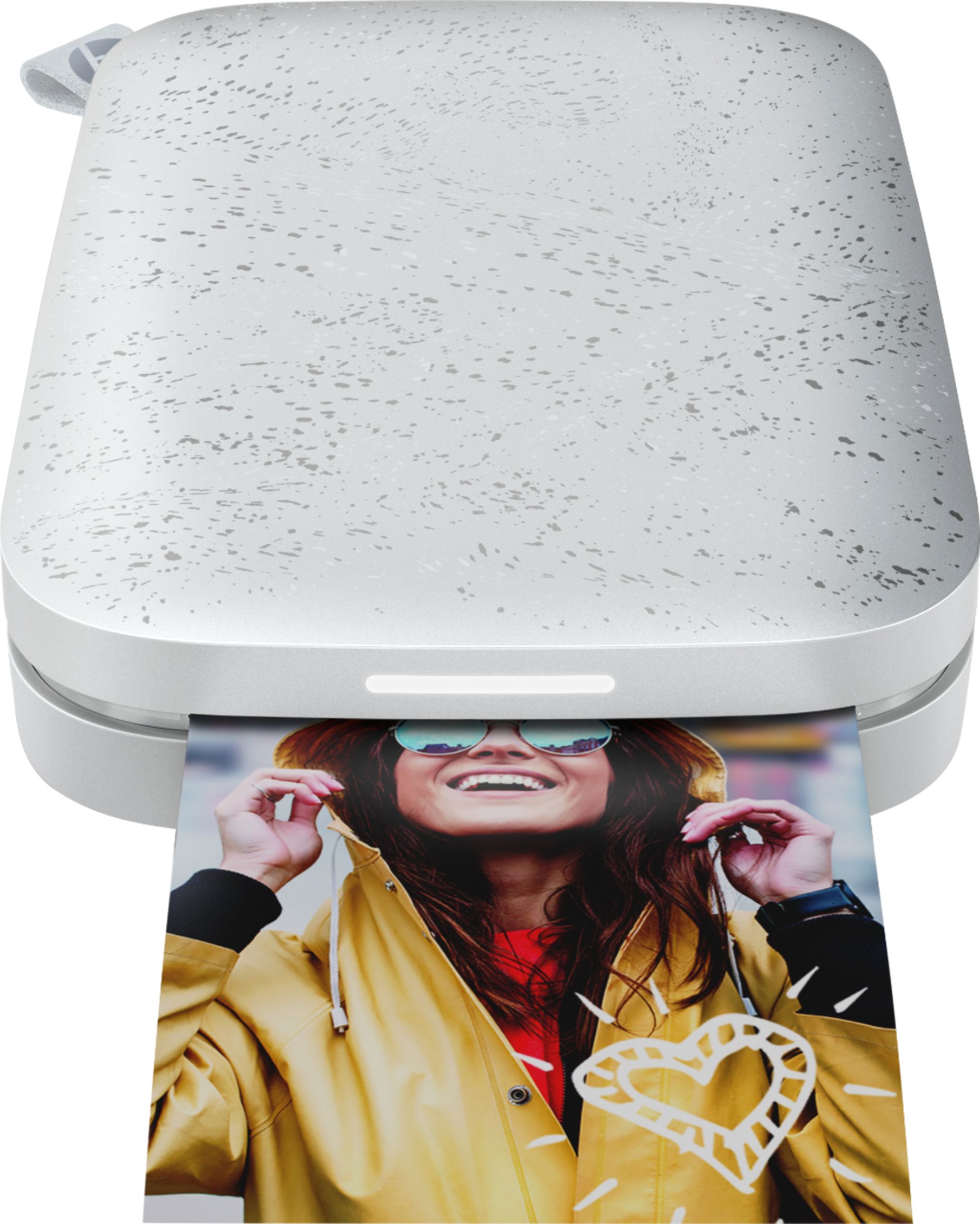 strop renæssance Mangler HP Sprocket 2nd Edition Instant Photo Printer Luna Pearl 1AS85A#B1H - Best  Buy