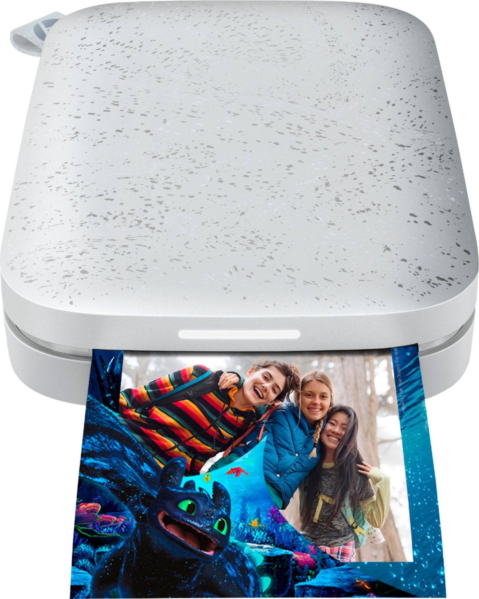 Alt View 24. HP - Sprocket 2nd Edition Instant Photo Printer - Luna Pearl.