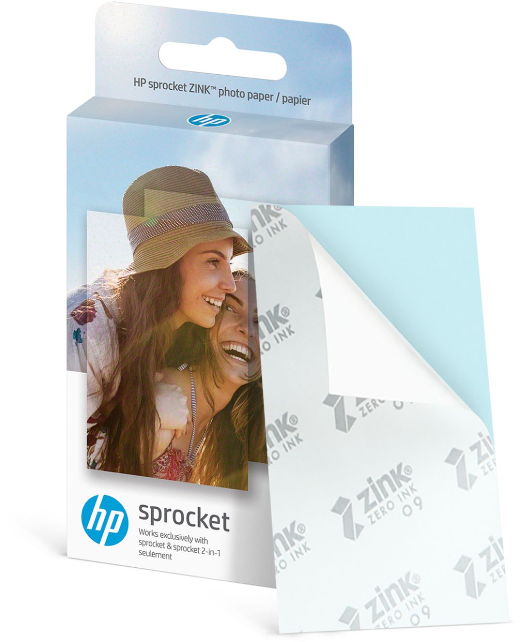 HP Imprimante photo Sprocket Noire SFP 5 x 7,6 cm - Z3Z92A (Z3Z92A) à 1 403
