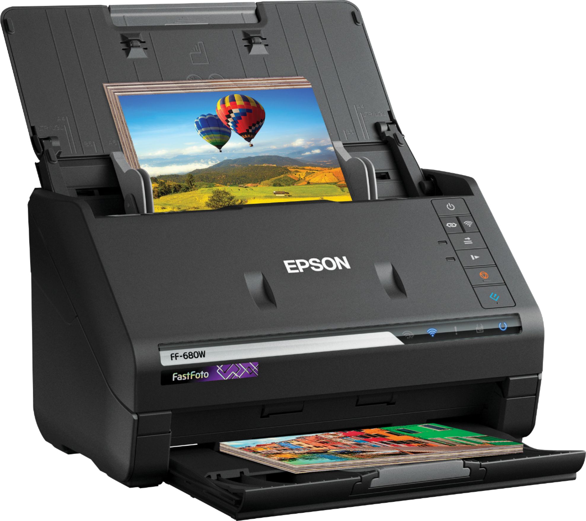 Epson FastFoto FF-680W Wireless High-speed Photo Scanning System 