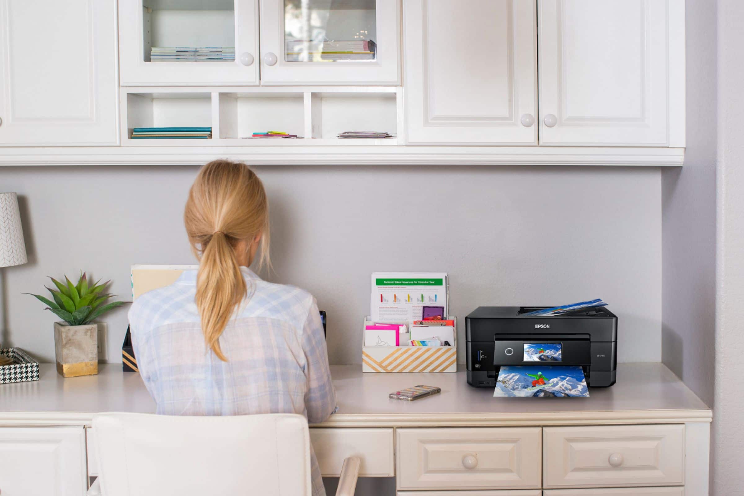 Alt View 18. Epson - Expression Premium XP-7100 Wireless All-In-One Inkjet Printer - Black.