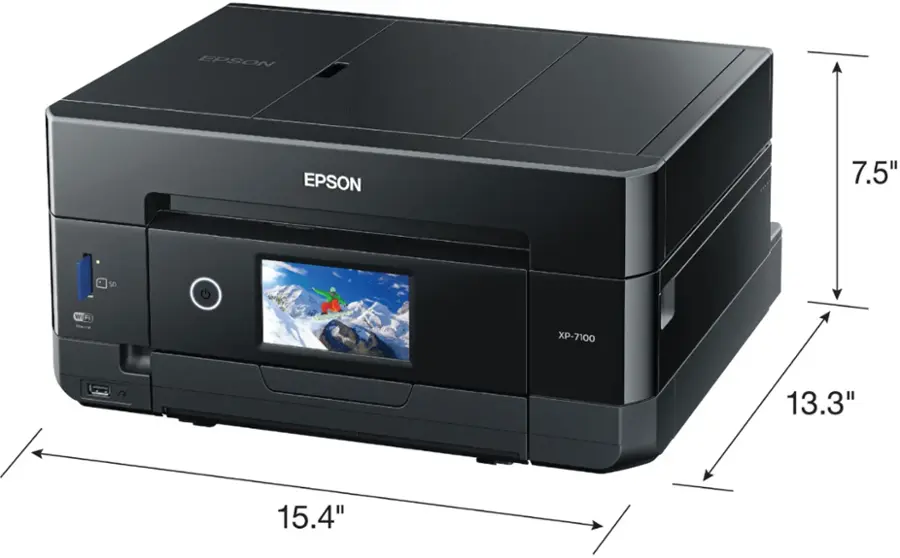 Epson Expression Premium XP 7100 Wireless All In One Inkjet Printer ...