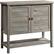 Angle. Sauder - Cottage Road Storage Cabinet - Mystic Oak.