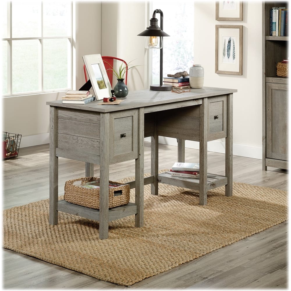 Best Buy: Sauder Cottage Road Collection Table Gray 422477