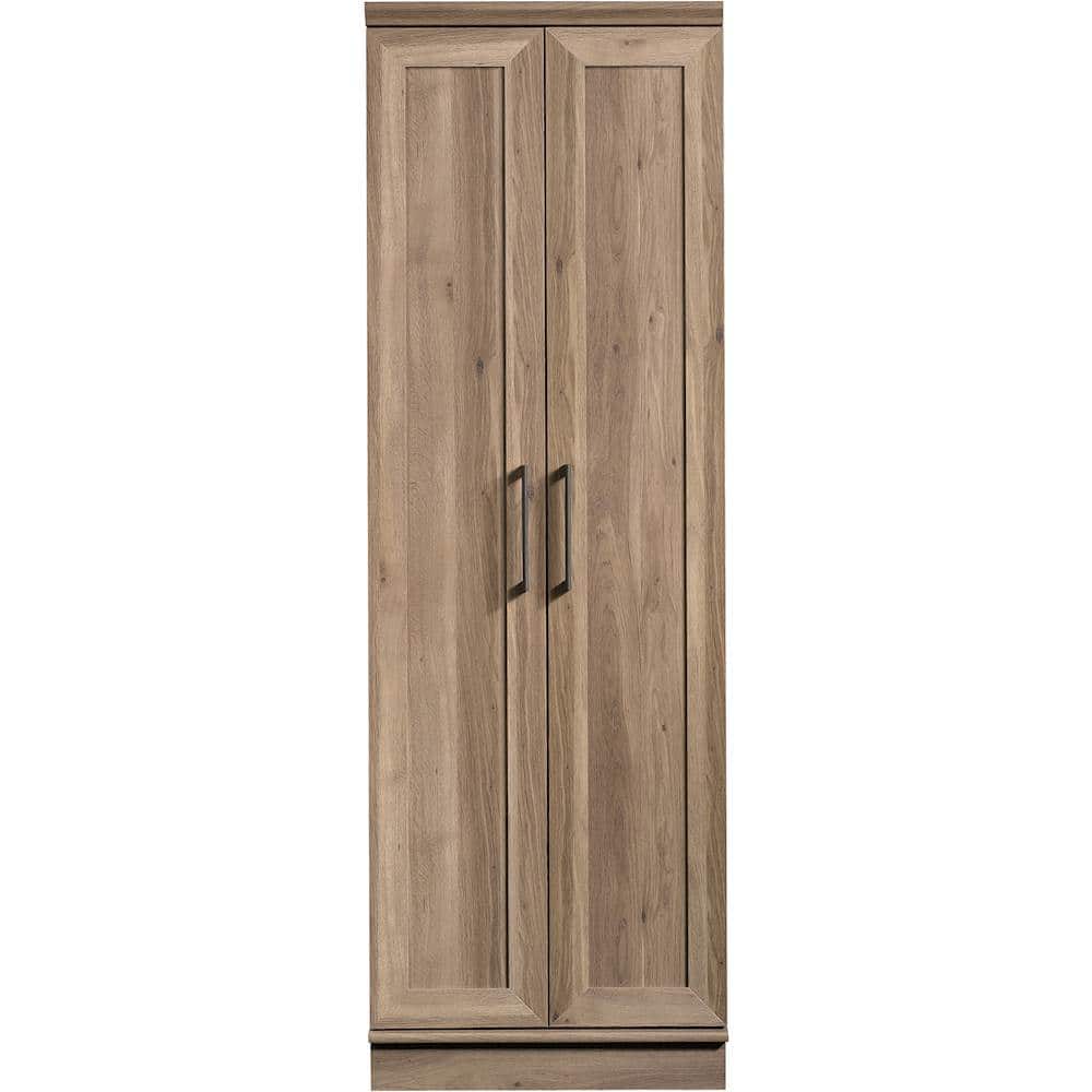 Sauder - HomePlus Collection Storage Cabinet - Salt Oak - Front_Zoom