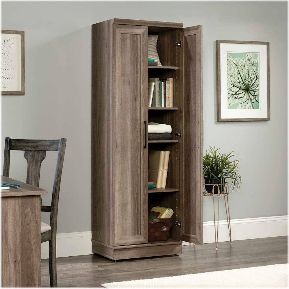 Alt View 17. Sauder - HomePlus Collection Storage Cabinet - Salt Oak.