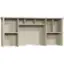 Angle. Sauder - Costa Hutch - Chalked Chestnut.