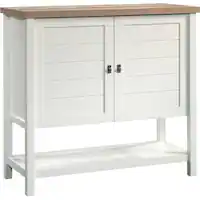 Sauder - Cottage Road Storage Cabinet - Soft White - Angle_Zoom