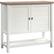 Angle. Sauder - Cottage Road Storage Cabinet - Soft White.