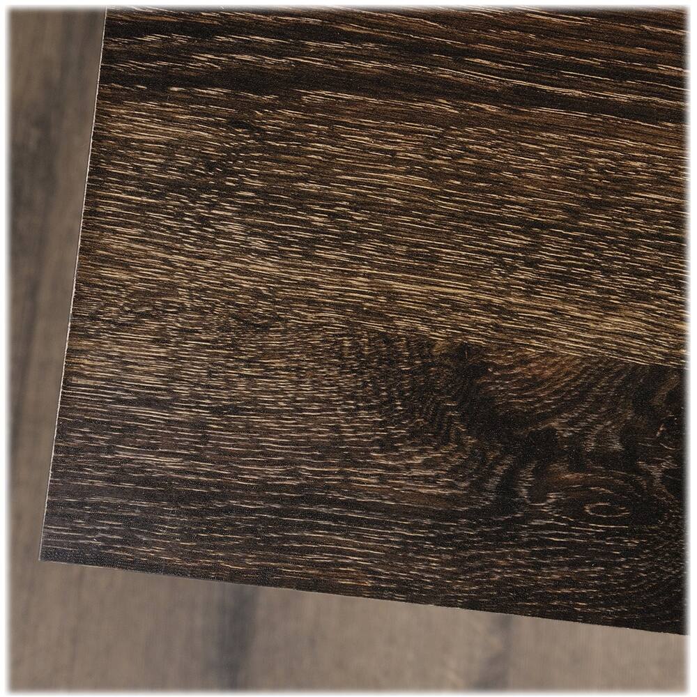 Alt View 14. Sauder - Barrister Lane Collection Pedestal Desk - Iron Oak.