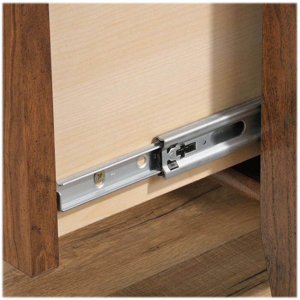 Alt View Zoom 18. Sauder - Carson Forge Collection Computer Desk - Washington Cherry.